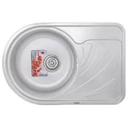 Кухонна мийка Haiba 67x44 satin HB0649, Нержавіюча сталь
