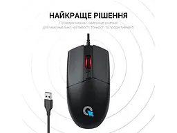 Миша OfficePro M115 USB Black - мініатюра 5