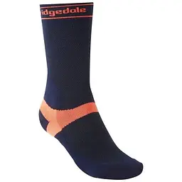 Шкарпетки Bridgedale Mountain Bike Summer Weight T2 Coolmax Sport Boot Women's M Navy/Orange (1053-710358.342.M)