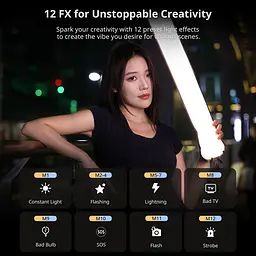 Відеосвітло Ulanzi UA20 20W Portable Air Tube Light (L110 UA20) (L110) - мініатюра 7