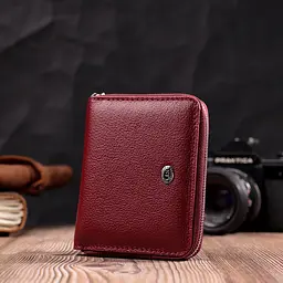 Жіночий шкіряний гаманець ST Leather 11,8х9,5х2 см acs0028394 - мініатюра 6