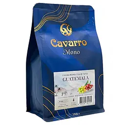 Кава мелена Cavarro Mono Arabica Guatemala Huehuetenago під фільтр кавоварку 250 г