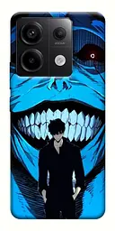 Чохол Demsky Solo leveling blue vibe для Xiaomi Redmi Note 13 Pro 4G