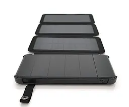 Портативна зарядка на сонячних батареях Powerbank Solar Voltronic 12TYN 12000mAh - мініатюра 1