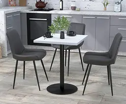 Обідній стіл квадратний BS-450 60×60 см Loft Design (Білий)