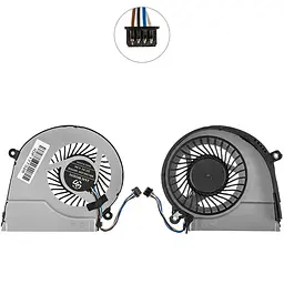 Вентилятор для ноутбука HP PAVILION 14-E000 15-E000 15-E100 17-E000 17-E100 series (719860-001 719870-001 724870-001)