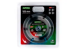 Диск пильний по дереву Apro 125 x 22.2мм x 6T PRO - мініатюра 4