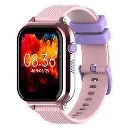 Дитячий смарт-годинник Wonlex KT38 годинник-телефон з відеодзвінком GPS WI-FI і SIM-картою Pink (19135)