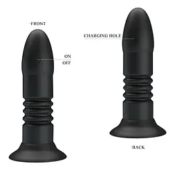 Анальна пробка - Mr.Play Remote Control Vibrating Anal Plug - мініатюра 5