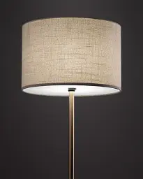 Торшер Nowodvorski 11656 Santana E27 1x25W IP20 бежевий - мініатюра 3