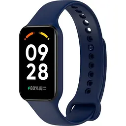 Ремінець ArmorStandart Silicone для Mi Band 8 Active / Redmi Smart Band 2 Midnight Blue [ARM73997] [103397] - мініатюра 3