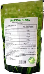 Сода питна очищена (Baking Soda) 500грм., без глютена, алюмінію та бензоат натрію, для пиття по Неумивакіну І.П., Чехія. - мініатюра 2