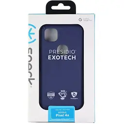 Протиударний силіконовий чохол Speck Presidio ExoTech для Google Pixel 4a (5.8") Coastal Blue (137204-7807) - мініатюра 3