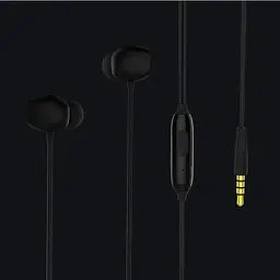 Дротові навушники Remax RM-550 3.5 mm 1.2 m вакумні з мікрофоном Black - мініатюра 5