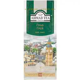 Чай чорний Ahmad Tea Earl Grey 80 г (40 шт. х 2 г) (32330) - мініатюра 2