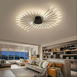 Стельова Led люстра Art BO-5251/42BK - мініатюра 3