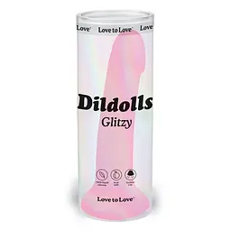 Фалоімітатор з блискітками Love To Love DILDOLLS, ультрам'який - мініатюра 8