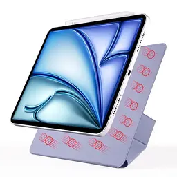 Обкладинка BeCover Ultra Slim Origami Magnetic з кріпленням Apple iPad Mini 6 2021 Deep Purple (712945) - мініатюра 4
