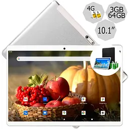Планшет-телефон Hoozo S 364 LTE Silver 3GB/64GB IPS 10.1'' + Чохол-книжка - мініатюра 2