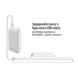 Настільна лампа ColorWay Magnetic Multi-Functional 1800 мАг 3 Вт (CW-DL11MMB-W) - мініатюра 13