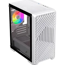 Корпус 1stPlayer T5-WH-4F1-W White [134416] - мініатюра 2