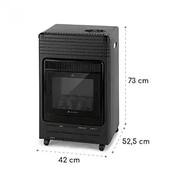 Газовий обігрівач камін Blumfeldt Andora Flame (10035407) - мініатюра 7