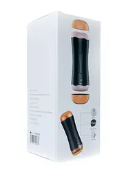 Мастурбатор Vibrating Mouth And Vagina Masturbator - мініатюра 2