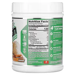 Рослинний Протеїн Plant Protein - 567г Печиво з Корицею - мініатюра 2