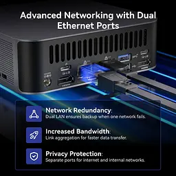 Неттоп Geekom GT1 Mega 16/1TB (GMGT1Mega-U9-185H-161-EU) [157866] - мініатюра 4