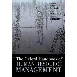 Oxford Handbook of Human Resource Management - Пітер Боксол