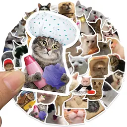 Стікерпак GeekLand Kitties 50 штук - мініатюра 4