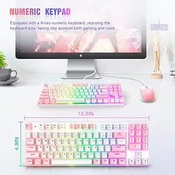 Набір Gaming Combo 2-in1 ONIKUMA G26 + CW905 (Keyboard ENG розкладка/Mouse) - мініатюра 4