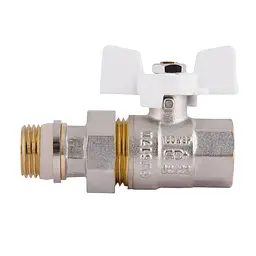 Кран кульовий з американкою SD з антипротіканням прямий 1/2"зв PN40 SD900NW15PN40 - мініатюра 3