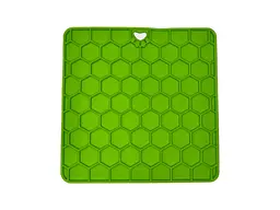 Килимок для вилизування для котів і собак Pawster силіконовий, 18.7 × 18.7 см