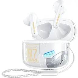 Навушники WK WS-07 ENC Wireless Earphone бездротові білі