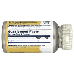 Гліцин Glycine 1000 mg 60 капсул Solaray vit0006151 - мініатюра 2