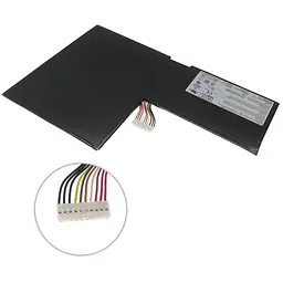 Акумулятор для ноутбука MSI BTY-M6F (GS60 MS-16H2 MS-16H4 2PL 6QE 2QE 2PE 2QC 2QD 6QC 6QC-257XCN) 11.4V 4640 mAh Black - мініатюра 2