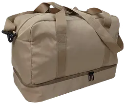 Дорожня сумка з відділом для взуття 40L Wallaby Бежева - мініатюра 2