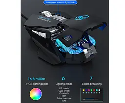 Ігрова миша iMICE T96 7 кнопок, 7200 DPI, LED-підсвічування - мініатюра 7