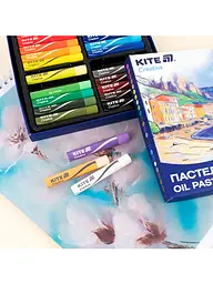 Пастель 24 кол. KITE Creative масляна (K-200-24) - мініатюра 4