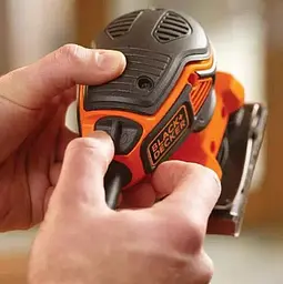 Вібраційна шліфувальна машина Black&Decker KA450 - мініатюра 3
