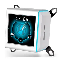 Система рідинного охолодження Lian Li Galahad GA II LCD TL 280, White (G89.GA2ALCD28TLW.00) - мініатюра 2