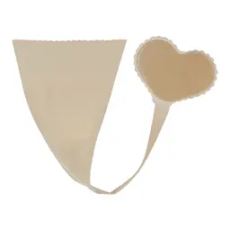 Труси жіночі стрінги невидимі LingaDore AC023 пудра XL - мініатюра 2