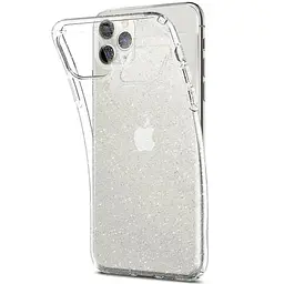 TPU чохол Molan Cano Jelly Sparkle для Apple iPhone 11 Pro (5.8) Прозорий - мініатюра 3