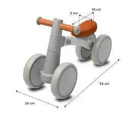 Біговел Lehmann Toyz Otto Grey - мініатюра 5