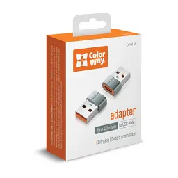 Перехідник USB-C to USB-A ColorWay (CW-AD-CA) - мініатюра 8