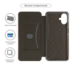 Чохол-книжка ArmorStandart G-Case для Samsung A08 4G / A07s 4G / A07 4G Rose Gold - мініатюра 3
