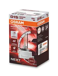 Ксенонова лампа OSRAM 66140XNN Night Breaker Laser +200% D1S 85V 35W P32d-2 XENARC