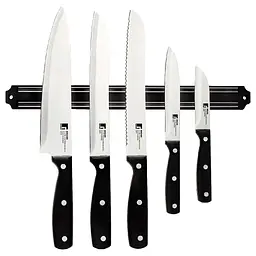 Набір ножів MasterPro Gourmet Pepe з магнітним тримачем (BGMP-4330)