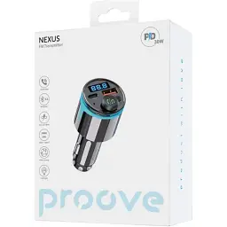 FM-трансмітер Proove FM Launcher Nexus 30W Type-C+USB Black (FMNX30110001) [138403] - мініатюра 5